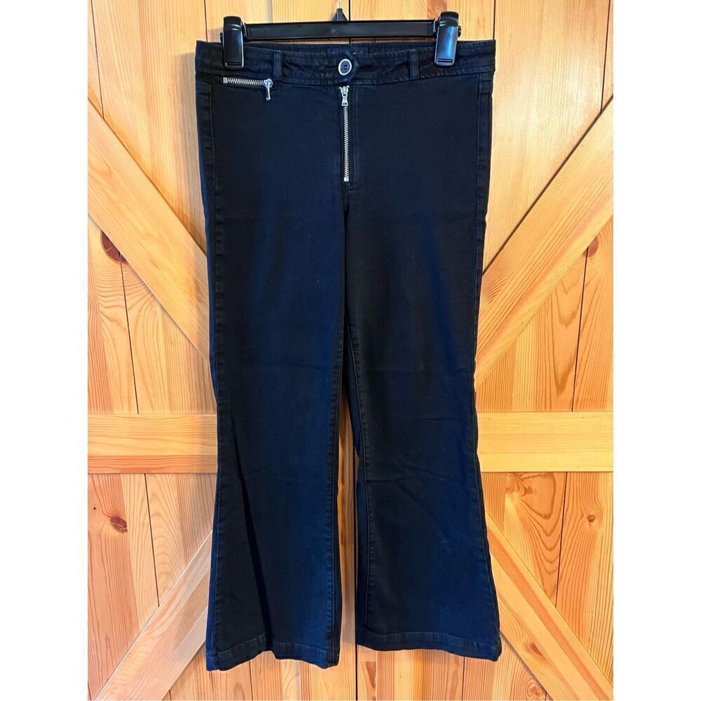 PAIGE Jeans Women's Boot Black Size 27 (3367)